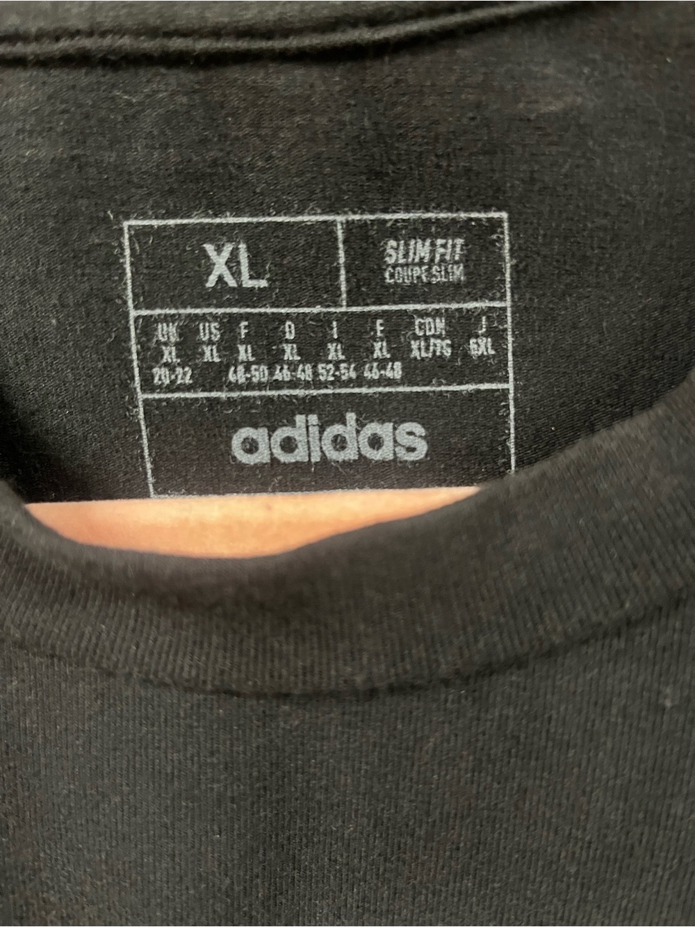 Adidas TShirt Dress Women’s XL Black Logo Athletic Casual Midi Dress - Picture 2 of 3